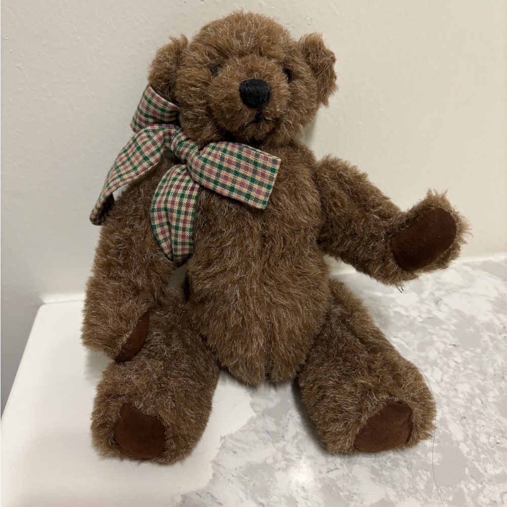 Bearables Diane B Ohanian Fur Teddy Bear Jointed Handmade Collectible Plush